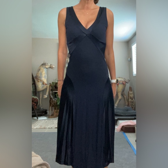 Banana Republic Semi Formal Dress in Navy- XS - Picture 6 of 7
